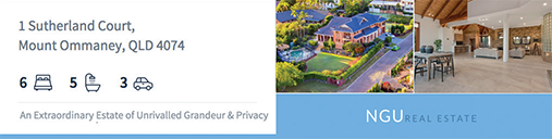 NGU Brisbane West Marketing layout for Domain.com.au - Elite Property